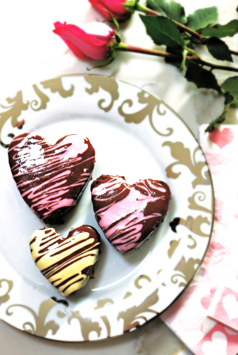 Simple Chocolate Brownie Cookies for Valentines