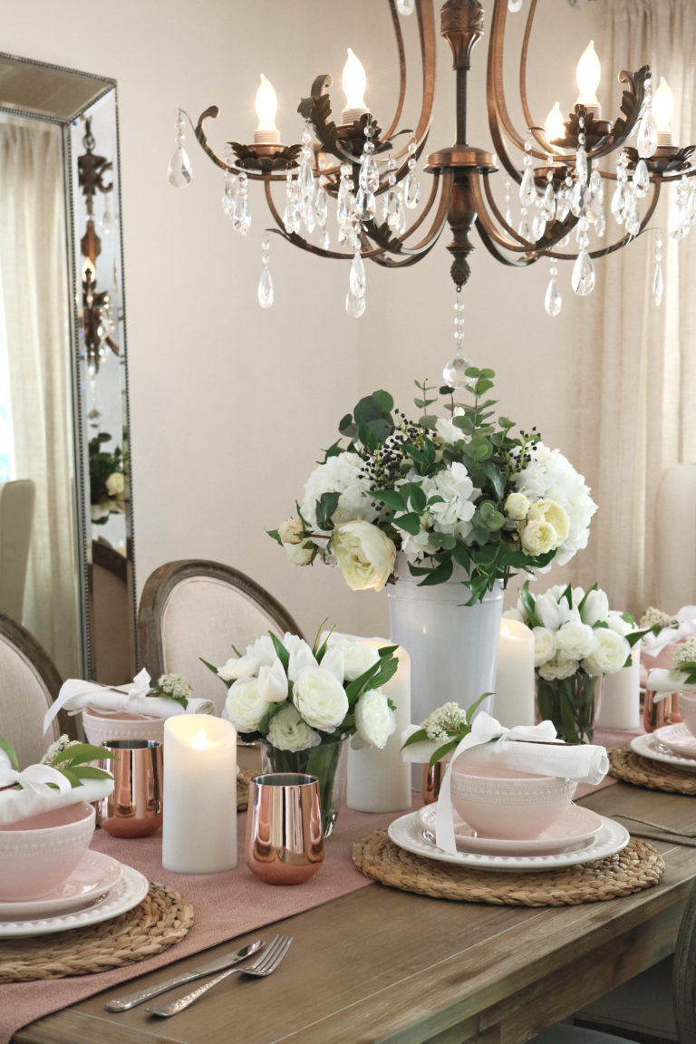 Sweet Mother’s Day Tablescape with Balsam Hill